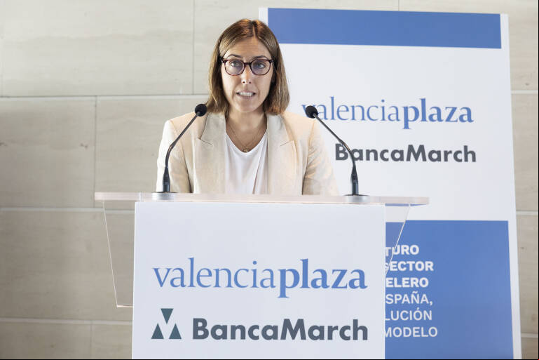 La vicepresidenta de Ediciones Plaza, Conchita Lucas. Foto: MARGA FERRER