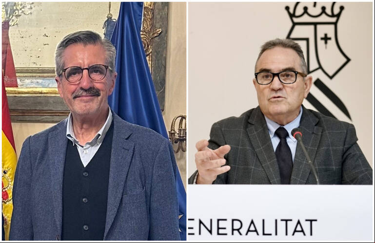 José María Ángel y Francisco José Gan Pampols. Foto: VP
